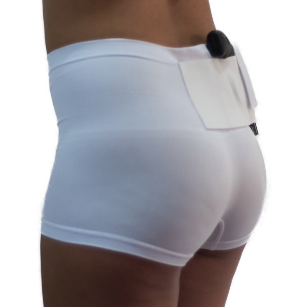Concealed Carry White Short Kidney Holster - Picture 2 of 4
